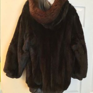 Fur and Leather Reversible Jacket